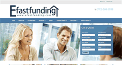 Desktop Screenshot of efastfunding.com